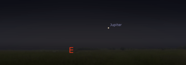 Jupiter rising