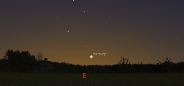Mercury this a.m.