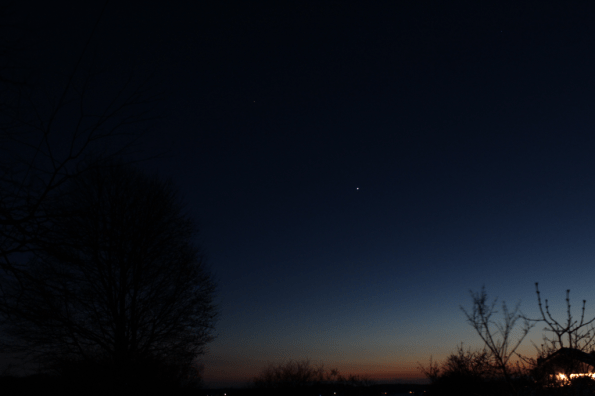 Venus and Mars photograph