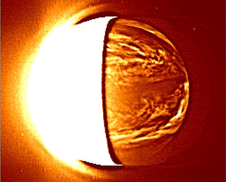 Venus cloud animation.