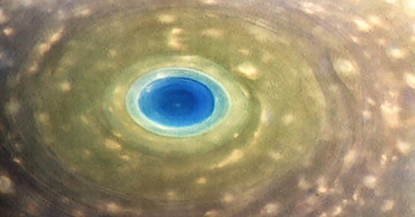 Saturn's North Pole