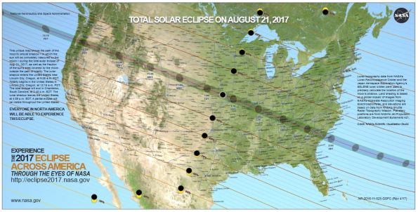 Eclipse map