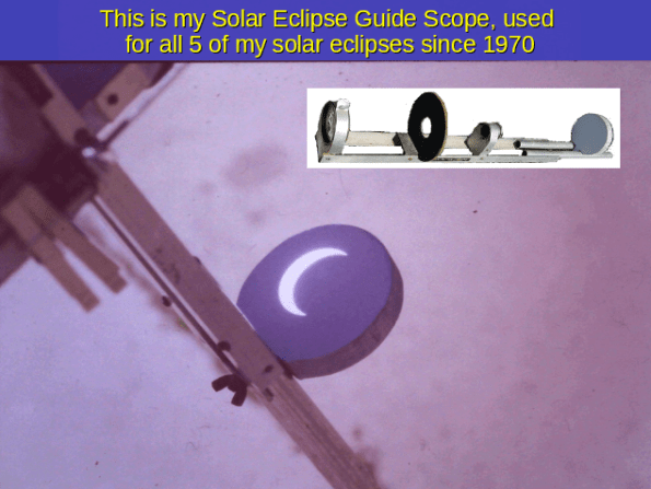 Solar Eclipse Guide Scope
