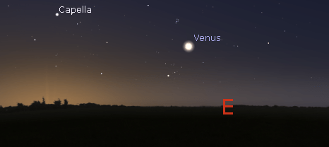 Venus in the morning