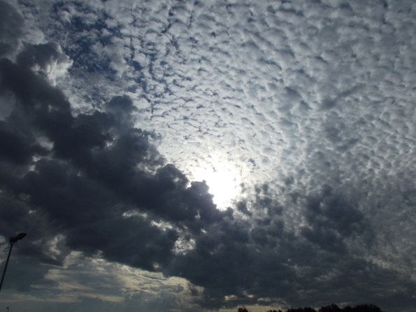 Definitely unfriendly clouds