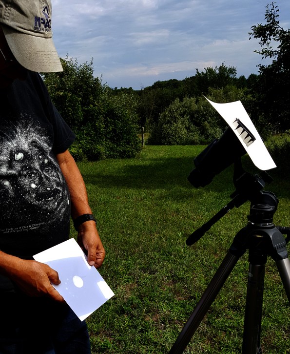 Binocular projection