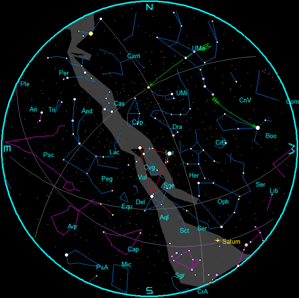 September Star Chart