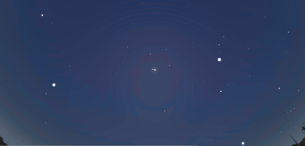 Simulation of the August 21, 2017 totality