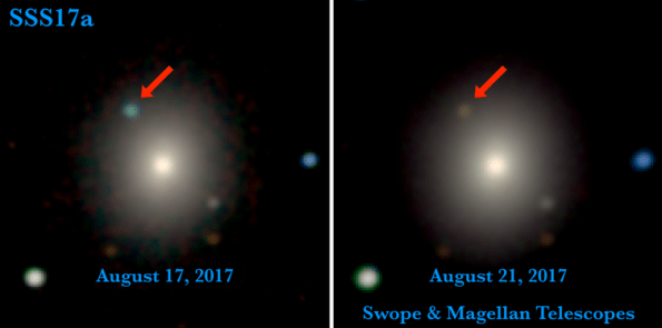SSS17a aka GW170817 optically