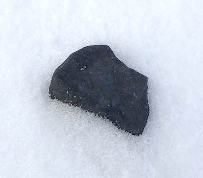 Meteorite fragmnet