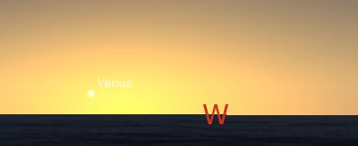 Venus, the planet of love