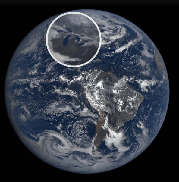 The Earth from DSCOVR/EPIC