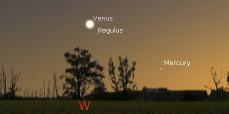 Venus and Mercury