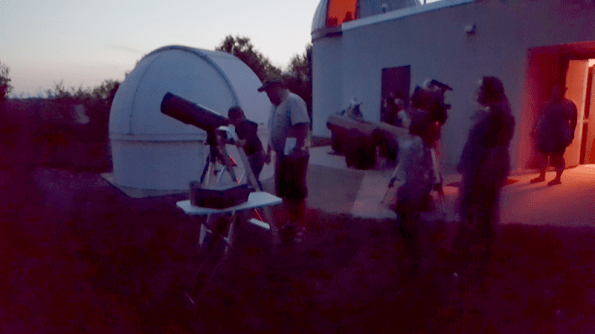 Star party at the NMC Observatory