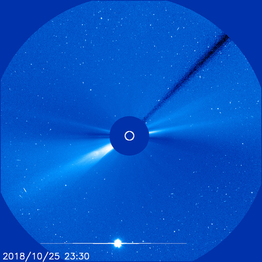 Venus near solar conjunction