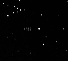 Barnard Star's proper motion