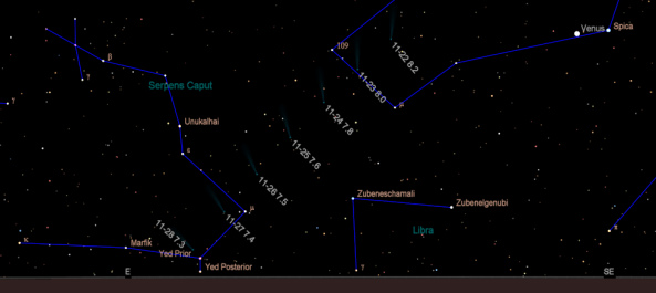 Comet C/2018 V1 ( Machholz-Fujikawa-Iwamoto )