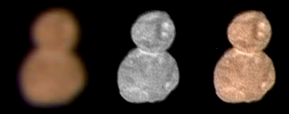 First closeup of Ultima Thule