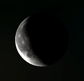 Binocular Moon