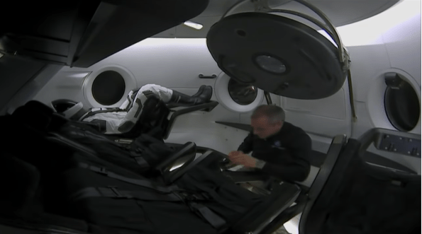 Inside the Crew Dragon