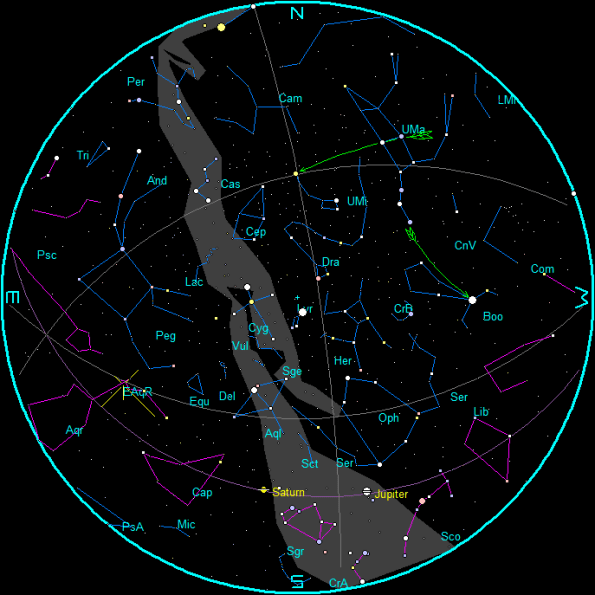 May Morning Star Chart