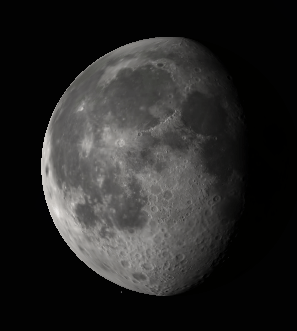 Jupiter Saturn and the Moon in the morning