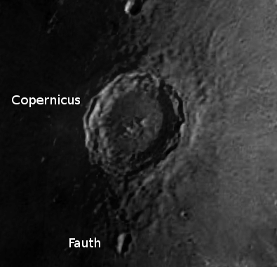 Closeup of Copernicus