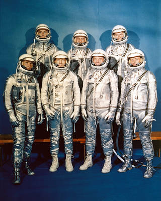 The 7 Mercury Astronauts