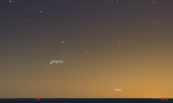 Mars Setting