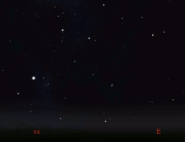 Pleiades finder animation