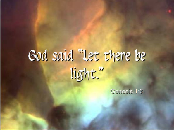 Slide from the program