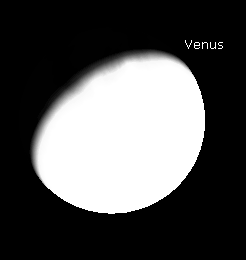 Very enlarged Venus