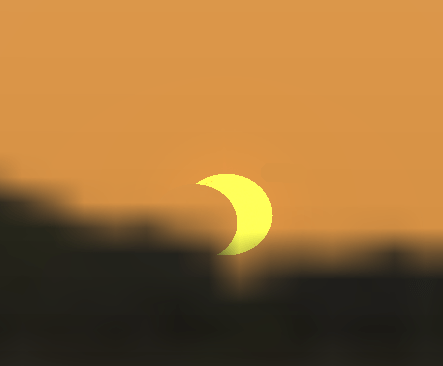 The Sun rises in Eclipse 6/10/21