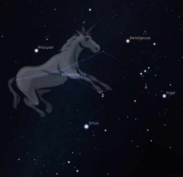 Monoceros the unicorn