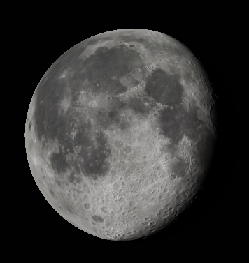 Binocular Moon tomorrow morning