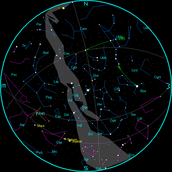 May Morning Star Chart