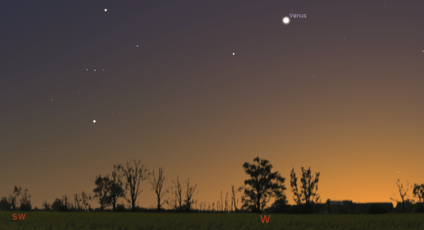 Venus in twilight