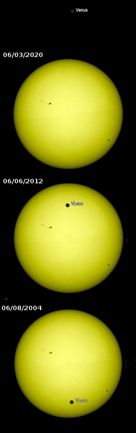 Transits of Venus-Two hits and a miss