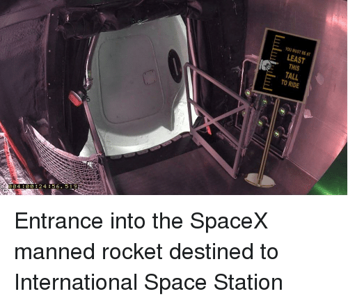 You must be thus tall