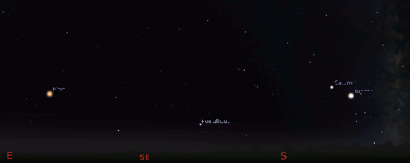 Evening Planets animation