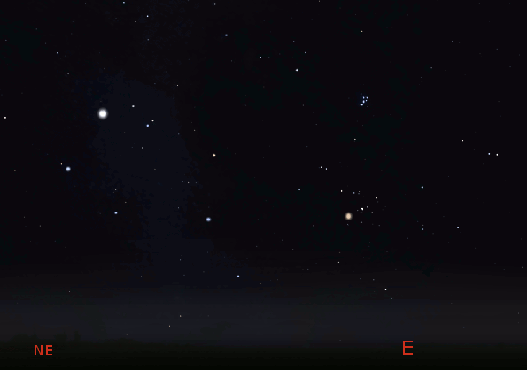 Pleiades finder animation