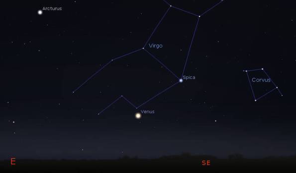 Venus in the morning