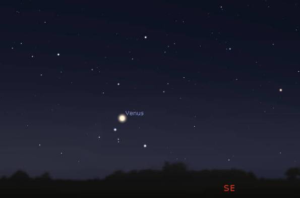 Venus in the morning