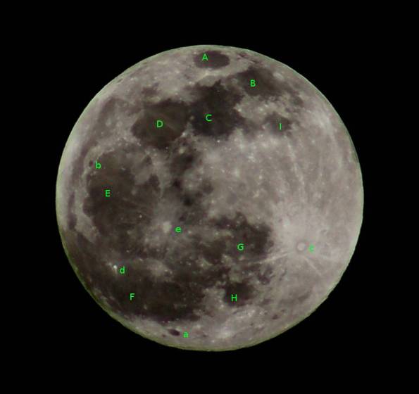 Annotated full Moon