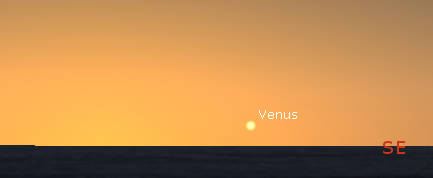 Venus rising in the morning