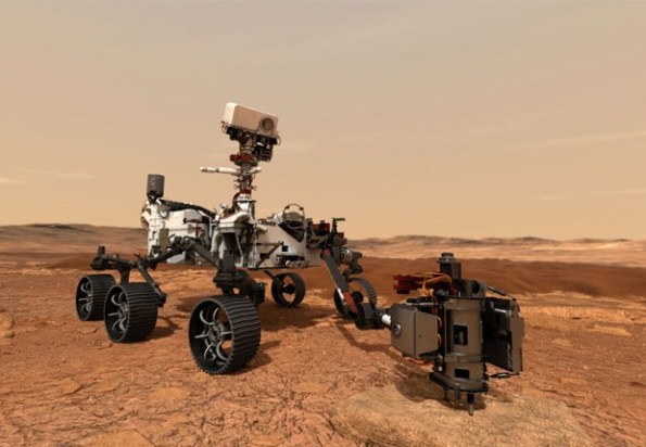 Perseverance drilling for sample