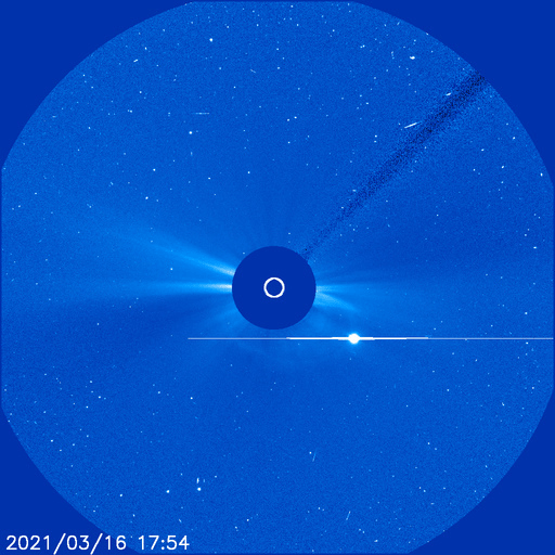 Venus in SOHO LASCO C3 image