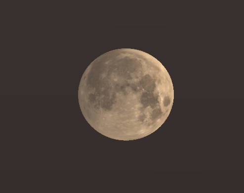 Moon deep in the penumbra