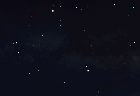 Summer Triangle finder animation