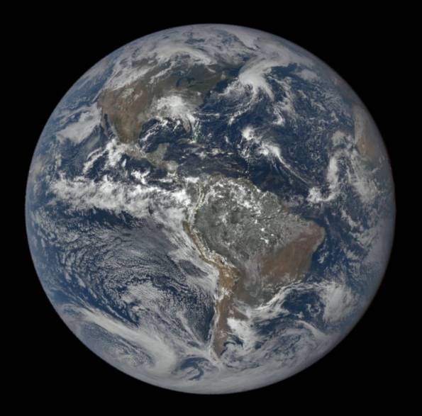 Earth 3 days before autumnal equinox